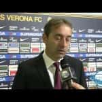 TV | Mister Giampaolo nel post al "Bentegodi"