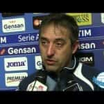 TV | Mister Giampaolo nel post con il Frosinone