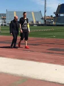 Skorupski dopo operazione