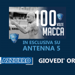 Maccarone ad Antenna5 con i suoi 100 gol