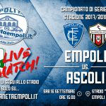 Successo netto degli azzurri che fanno due su due in casa: 3-0 all’Ascoli