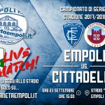 Il Cittadella stoppa la corsa degli azzurri: Al Castellani 1-0 per i veneti