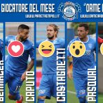 Si vota il “Giocatore del Mese – Orme Azzurre” di Ottobre