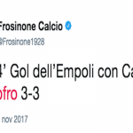 Le considerazioni improbabili di… Empoli-Frosinone!