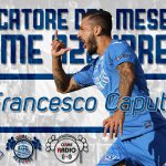 E’ Francesco Caputo il “Giocatore del Mese – Orme Azzurre” di Ottobre !