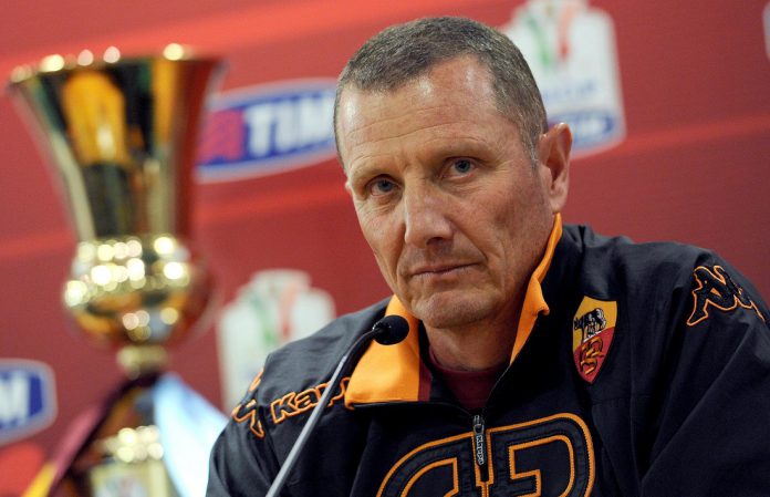 SOCCER: ITALY CUP FINAL; AS ROMA'S PRESS CONFERENCE