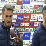 Alfredo Donnarumma & Francesco Caputo nel dopo Bari-Empoli