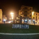 In città uno striscione contro i tifosi viola