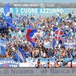 Curva Ospiti | I tifosi del Novara