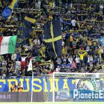 Curva Ospiti | I tifosi del Frosinone