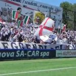 Curva Ospiti | I tifosi della Pro Vercelli