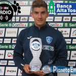 Premiato Giovanni Di Lorenzo “Giocatore del Mese – Orme Azzurre/Banca Alta Toscana” di Aprile