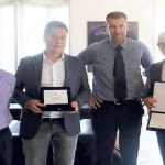 Mister Andreazzoli premiato a Massa: “Vorrei due giocatori per ruolo”