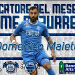 E’ Domenico Maietta il “Giocatore del mese – Orme Azzurre/Banca AltaToscana” di Maggio