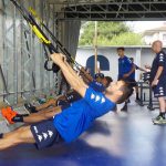 Dal campo | Entra in azione la nuova palestra provvisoria