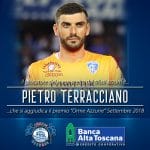 E’ Pietro Terracciano il “Giocatore del mese – Orme Azzurre/Banca AltaToscana” di Settembre
