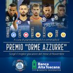 Si vota il “Giocatore del Mese – Orme Azzurre/Banca AltaToscana” di Novembre