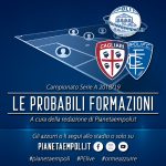 Cagliari-Empoli: le probabili formazioni