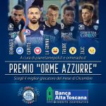 Si vota il “Giocatore del Mese – Orme Azzurre/Banca AltaToscana” di Dicembre