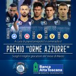 Si vota il “Giocatore del Mese – Orme Azzurre/Banca AltaToscana” di Marzo