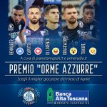 Si vota il “Giocatore del Mese – Orme Azzurre/Banca AltaToscana” di Aprile