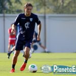 Simone Romagnoli nel dopo gara con il Benevento