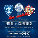 L’Empoli torna a far punti ma non si va oltre il pareggio: al Castellani finisce 1-1 con la Cremonese