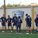 Squadra in campo per l’allenamento