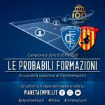 Empoli-Benevento: le probabili formazioni