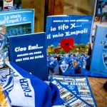 Un po’ di azzurro in biblioteca!