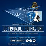 Empoli-V.Entella: le probabili formazioni