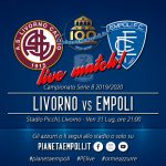 Gli azzurri fanno il loro dovere e sono ancora in corsa per l’obiettivo stagionale. Battuto 2-0 il fanalino di coda Livorno