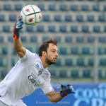 Alberto Brignoli nel post gara con il Monza