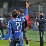 Leonardo Mancuso nel post gara con la Spal