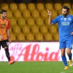 Leonardo Mancuso nel dopo gara con il Benevento