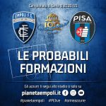 Empoli-Pisa: le probabili formazioni