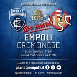 Di misura ma di grande forza: Al Castellani successo per 1-0 sulla Cremonese.