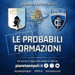V.Entella-Empoli: le probabili formazioni
