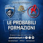 Empoli-Vicenza: le probabili formazioni