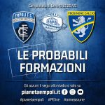 Empoli-Frosinone: le probabili formazioni