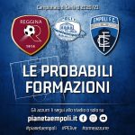 Reggina-Empoli: le probabili formazioni