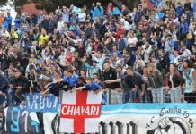 Curva Ospiti | I tifosi dell’Entella