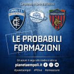Empoli-Cosenza: le probabili formazioni