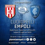 Annullata l’amichevole di Santa Croce