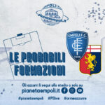 Empoli-Genoa: le probabili formazioni
