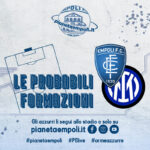Empoli-Inter: le probabili formazioni