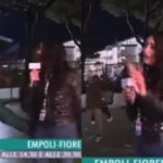 Episodio increscioso verso una collega giornalista da parte di un tifoso fiorentino