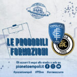 Empoli-Spezia: le probabili formazioni