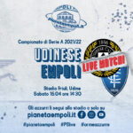 Alla Dacia Arena è poker Udinese. Punteggio ampio ma l’Empoli è in netta crisi di risultati ma per fortuna dietro non corrono.