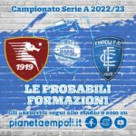 Salernitana-Empoli: le probabili formazioni